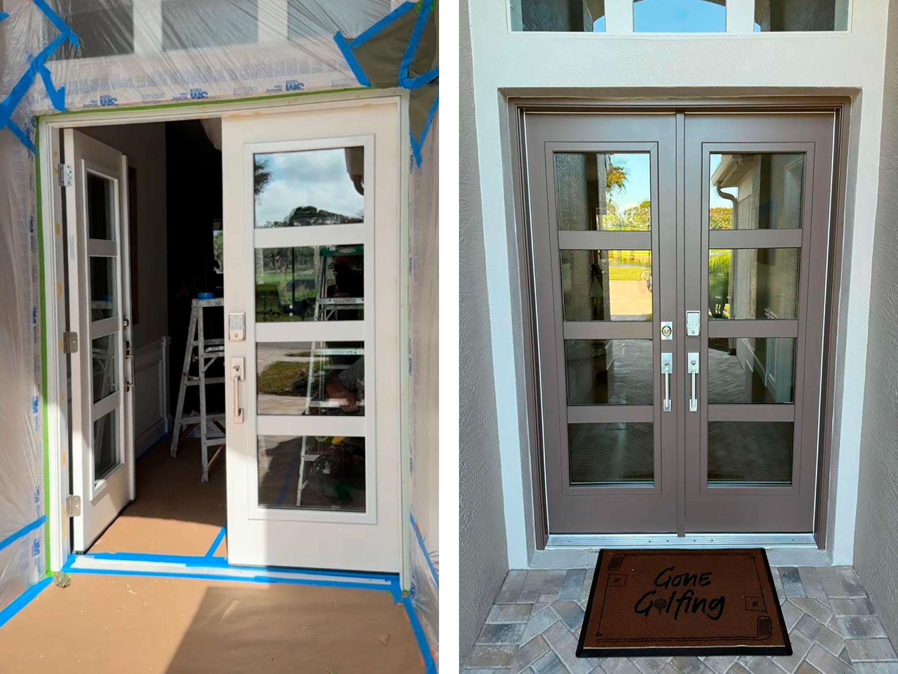 Before and after transformation by Millan's Pro Services