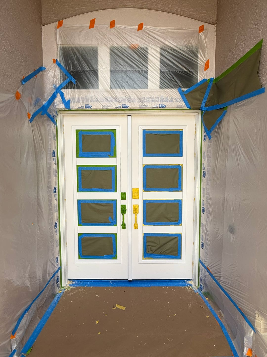 Professional preparation for painting